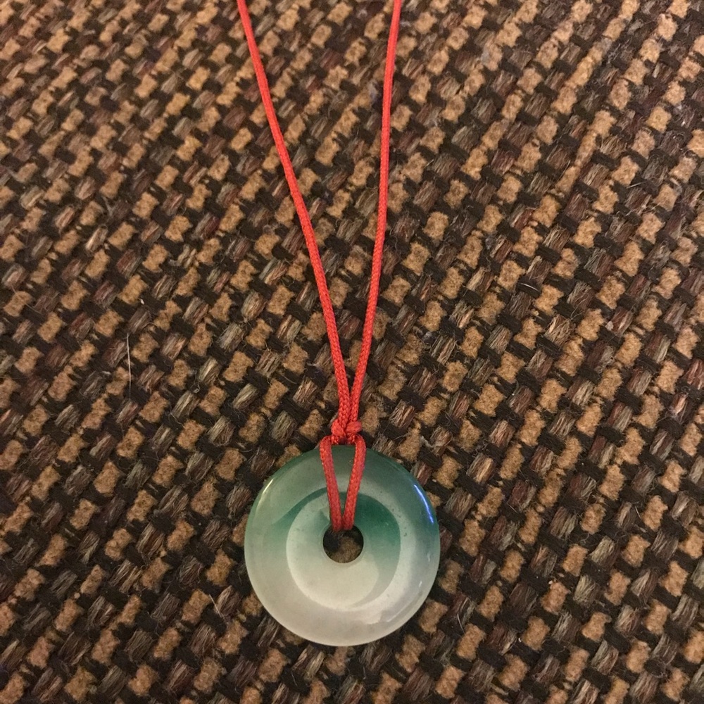 Jade Coin Necklace